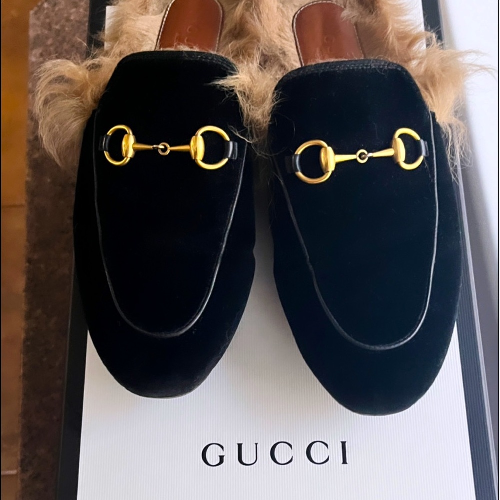 Womens Gucci Princetown Slippers